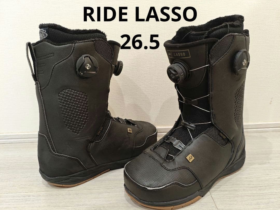 RIDE LASSO26.5ライド ラッソ スノーボードブーツ　ダブルボアboa 楽天市場】【期間限定5%OFFクーポン】24-25 RIDE/ライド LASSO ラッソ