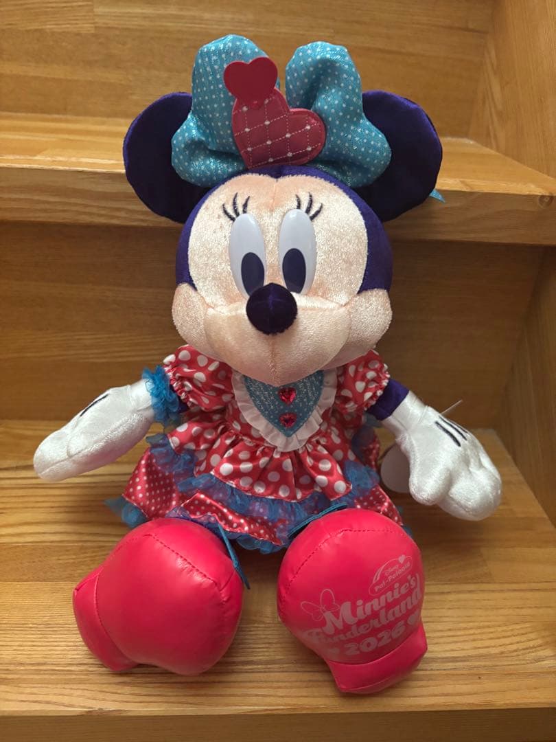 ミニー　ファンダーランド　ぬいぐるみ　ディズニー　ミニパル　新品 ミニー ファンダーランド パルパルーザ ミニーちゃん ミニパル