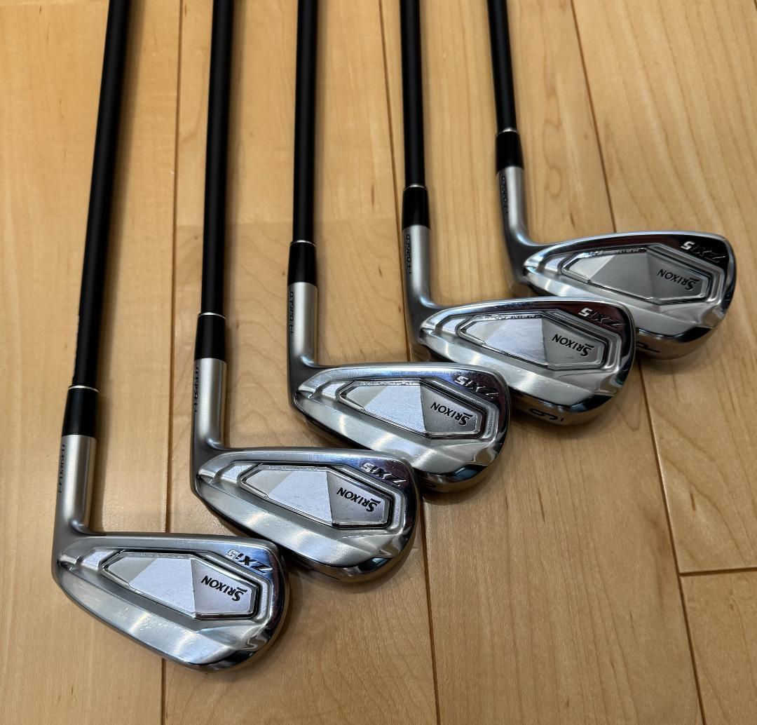 SRIXON Zxi5 メンズアイアンセット 5本 ZXi (特注 納期3-6週) ダンロップ スリクソン ZXi5アイアンセット(5本