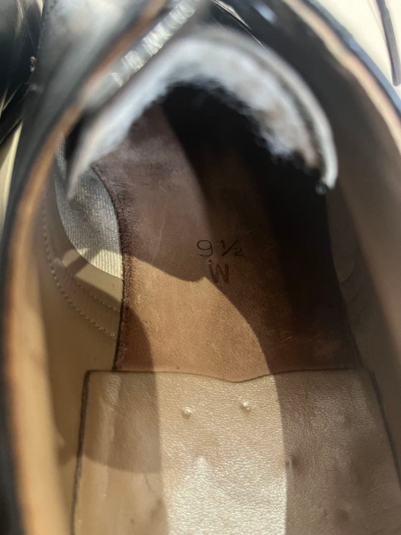 usnavy サービスシューズ　91/2W 27.5cm 60s