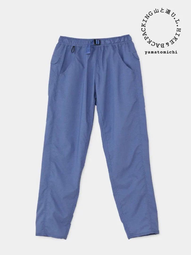 【山と道】5-Pocket pants ブルー woman Mサイズ 山と道 / DW 5-Pocket Pants - SALT