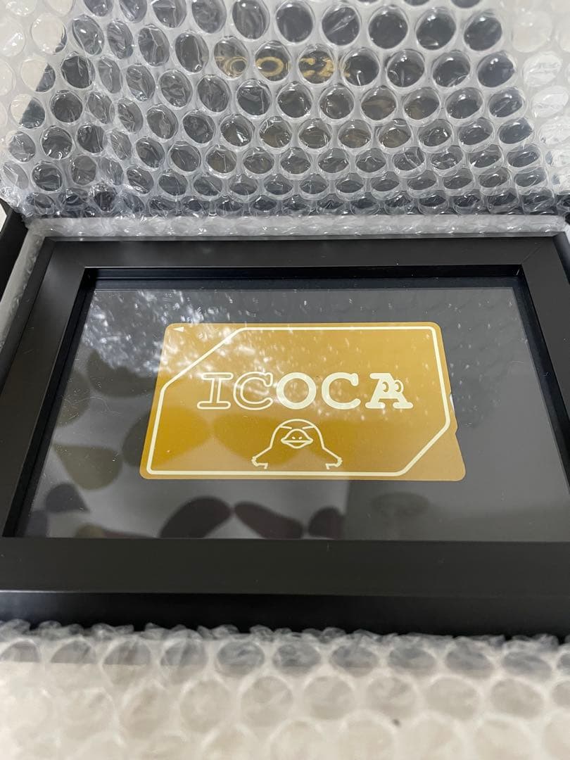 黄金のICOCA J-WESTゴールドカード限定 黄金のICOCA J-WESTゴールド