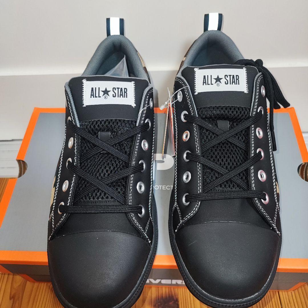 【新品未使用】CONVERSE カモフラージュ 安全靴 27.5cm