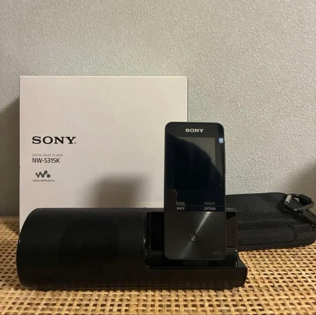 SONY ウォークマン NW-S315K スピーカー付き｜動作確認済 - メルカリ