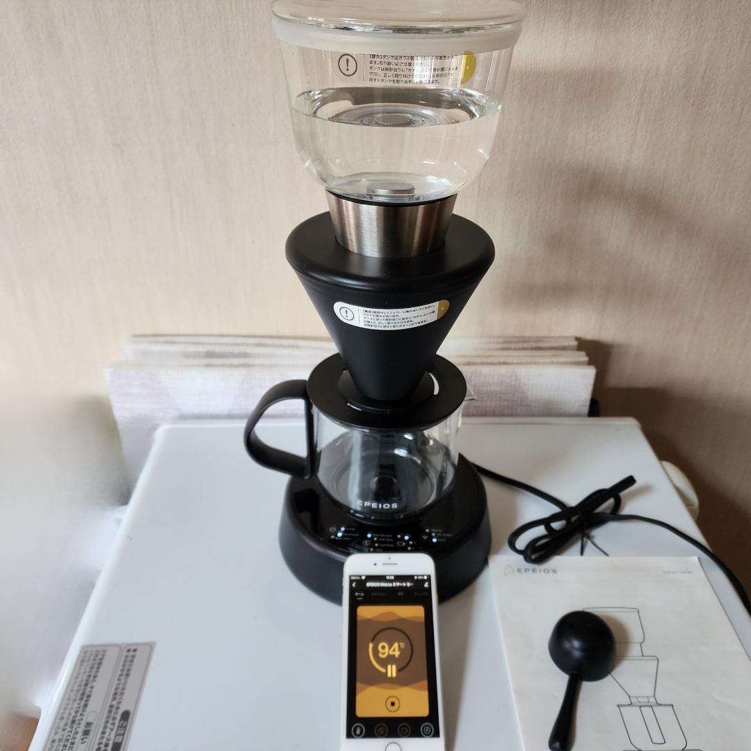 動作確認済】EPEIOS MOCCA コーヒーメーカー 説明書・付属品あり