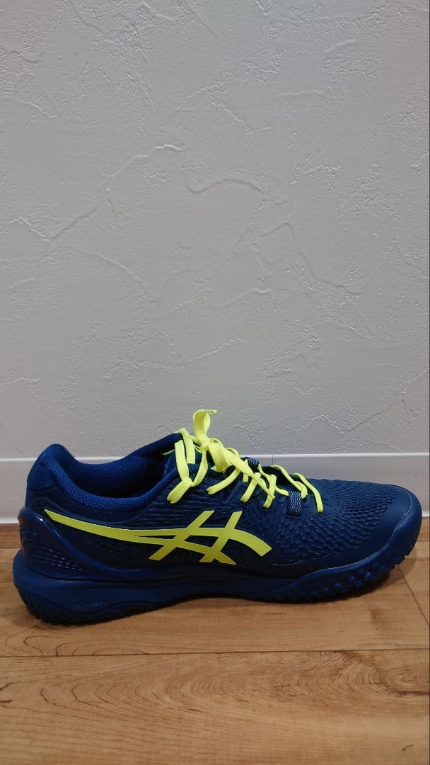 【新品同様】アシックス ゲルレゾリューション9 オムニクレー 26.5cm 2E