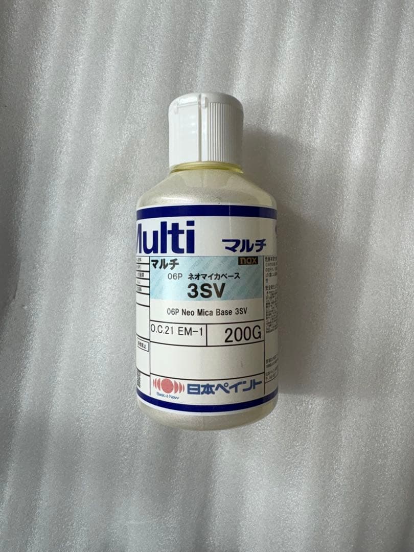 日本ペイント マルチ 06P ネオマイカベース 3SV レアル　パール 日本ペイント naxマルチ 06Wガラスフレーク2GW +06Hネオマイカベース