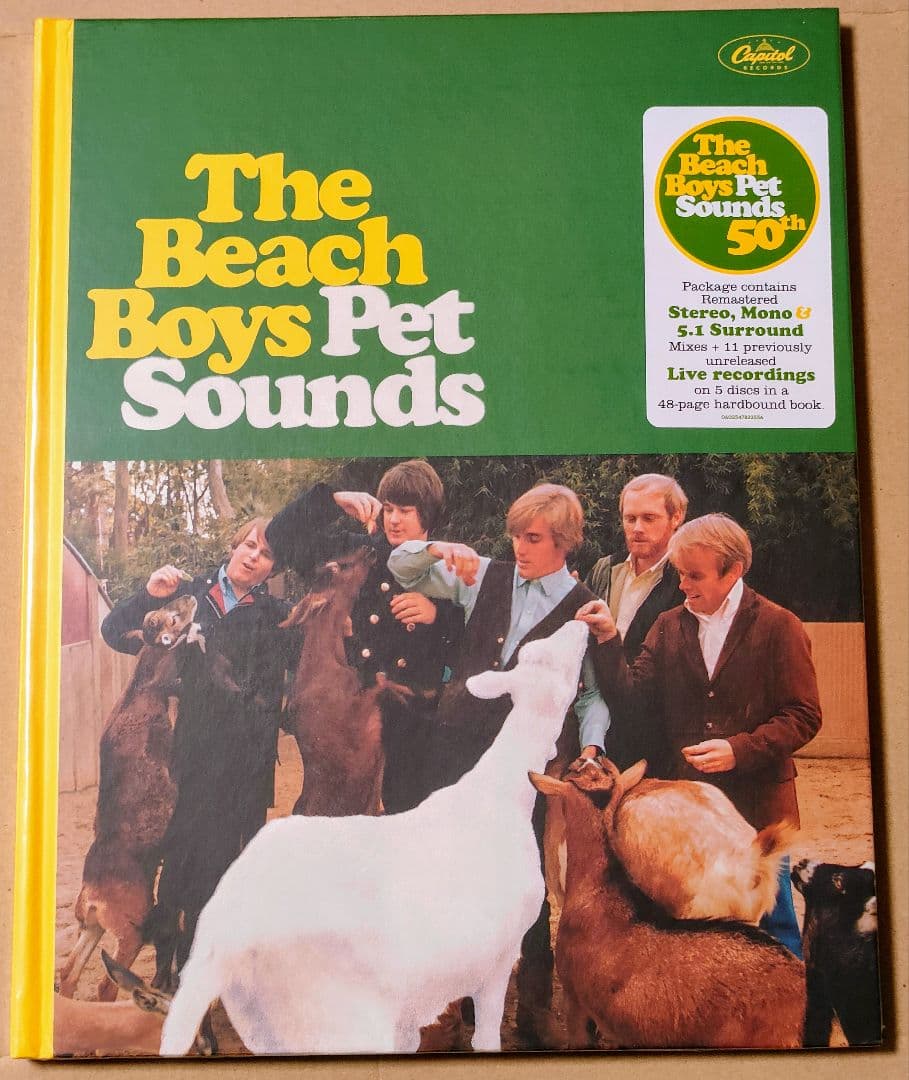 【新品】THE BEACH BOYS『ペット・サウンズ 50周年 デラックス版』 芽瑠璃堂 ＞ ビーチ・ボーイズ 『ペット・サウンズ（50周年記念