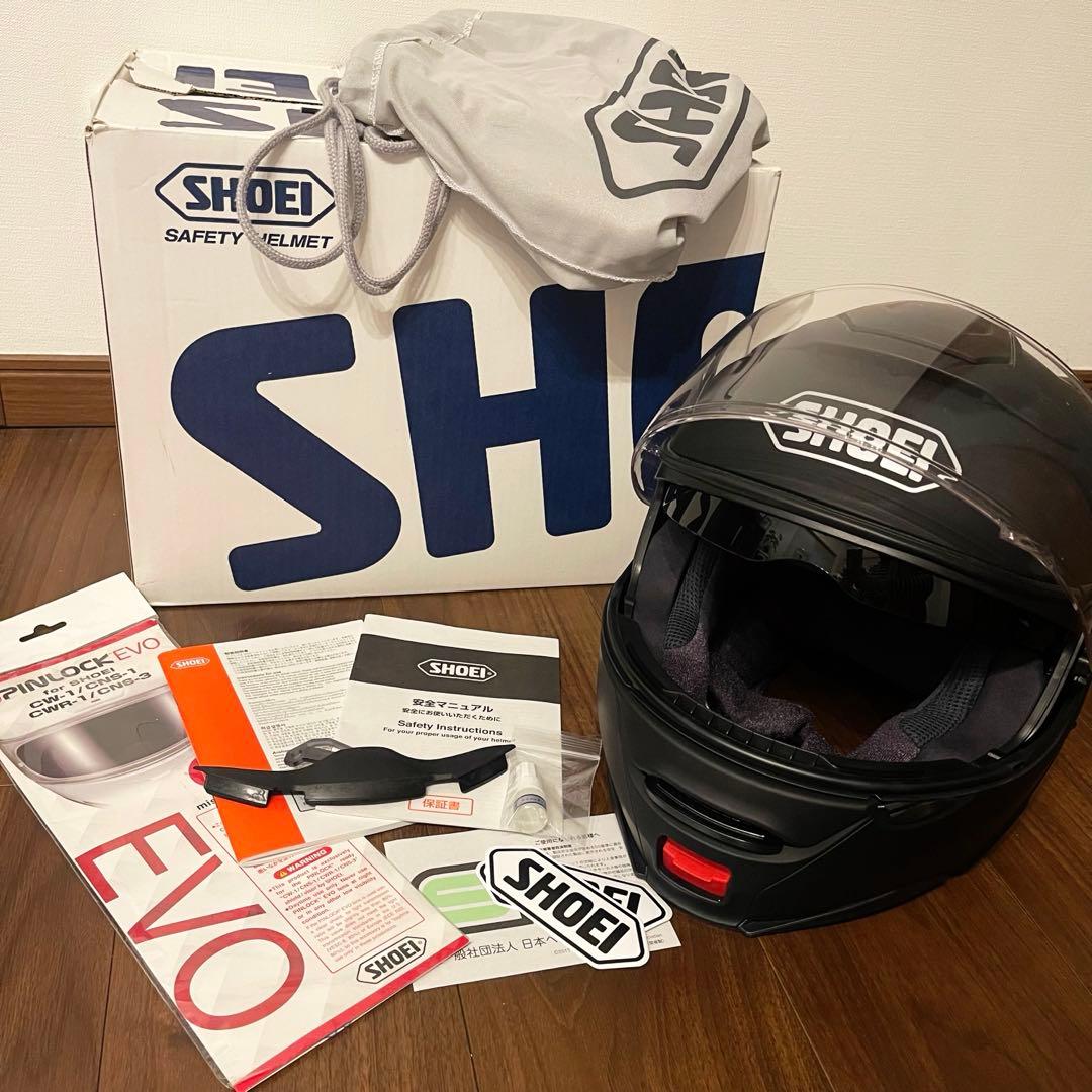 値下！　SHOEI ネオテック2 NEOTECⅡ ヘルメット　M マットブラック SHOEI】システムヘルメット「NEOTECⅡ」にマルケス選手とのコラボ