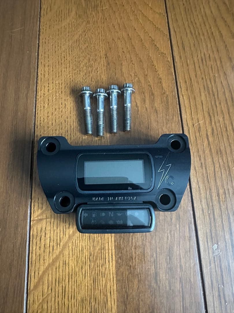 ローライダーst用、スラッシン デジタルメーター クランプARPボルト付き Thrashin製ライザーなどに！】ブラック仕上がりのARP製ボルトはいかが