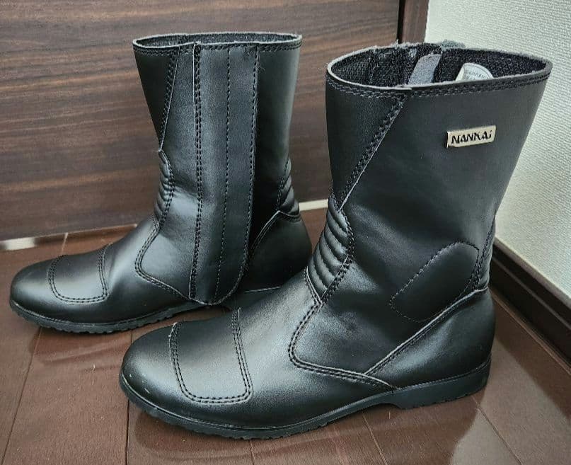 NANKAI NTB-39 バイク用ブーツ ブラック 23.5cm - メルカリ