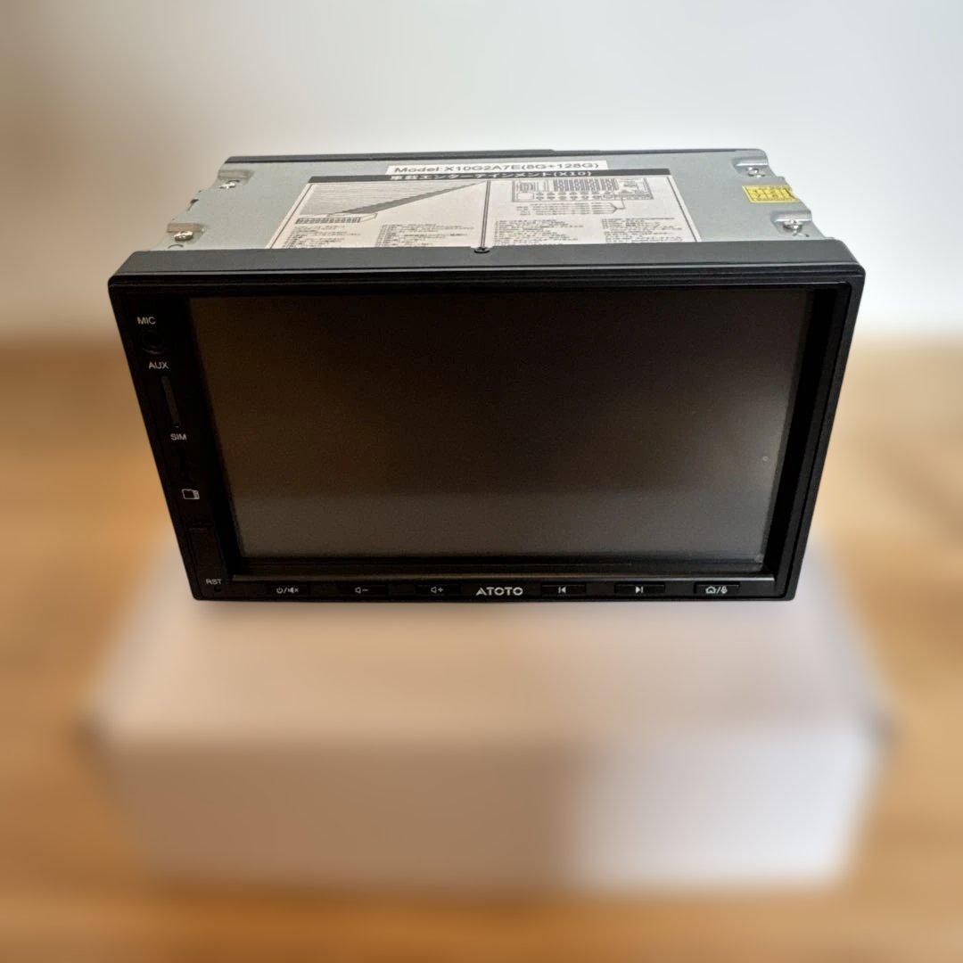 ATOTO X10 G2A7E 7インチ 8G+128G 2DIN カーナビ ATOTO X10 7インチ 2DINディスプレイオーディオ｜ダッシュカメラ付き