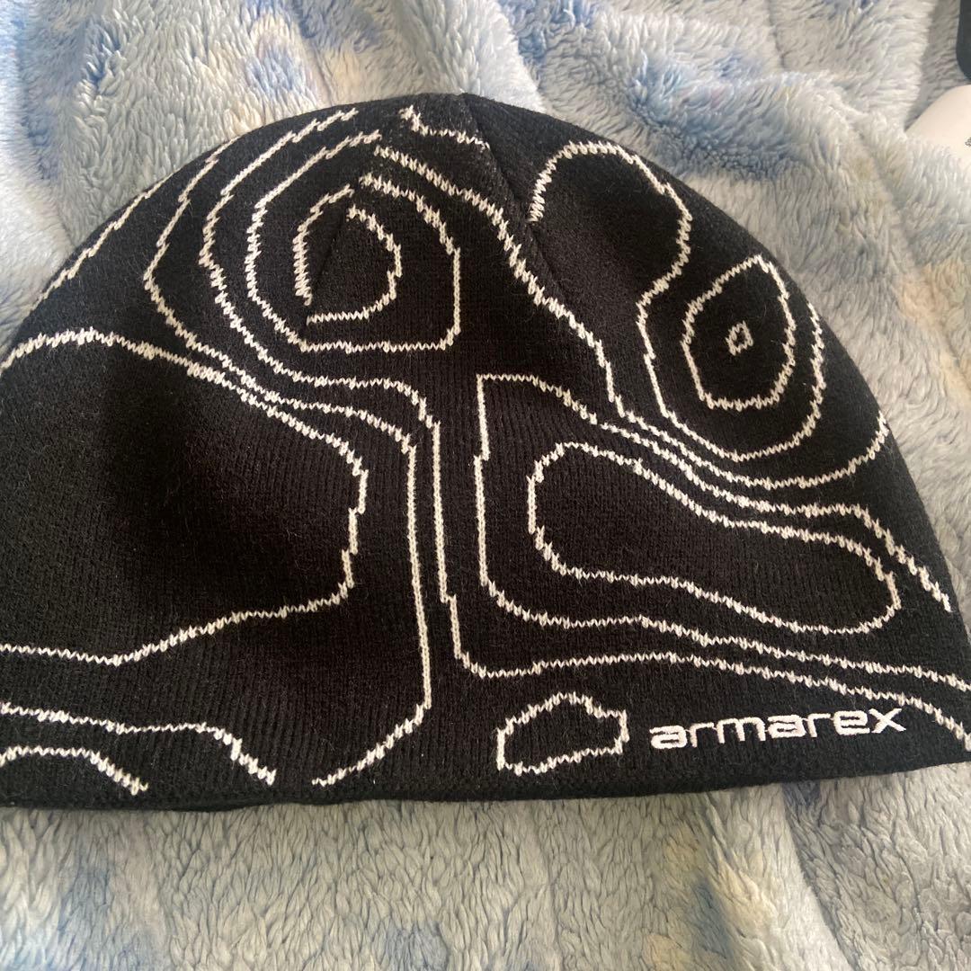 ARMAREX Topo beanie ビーニー ニット帽 onyx ブラック - メルカリ