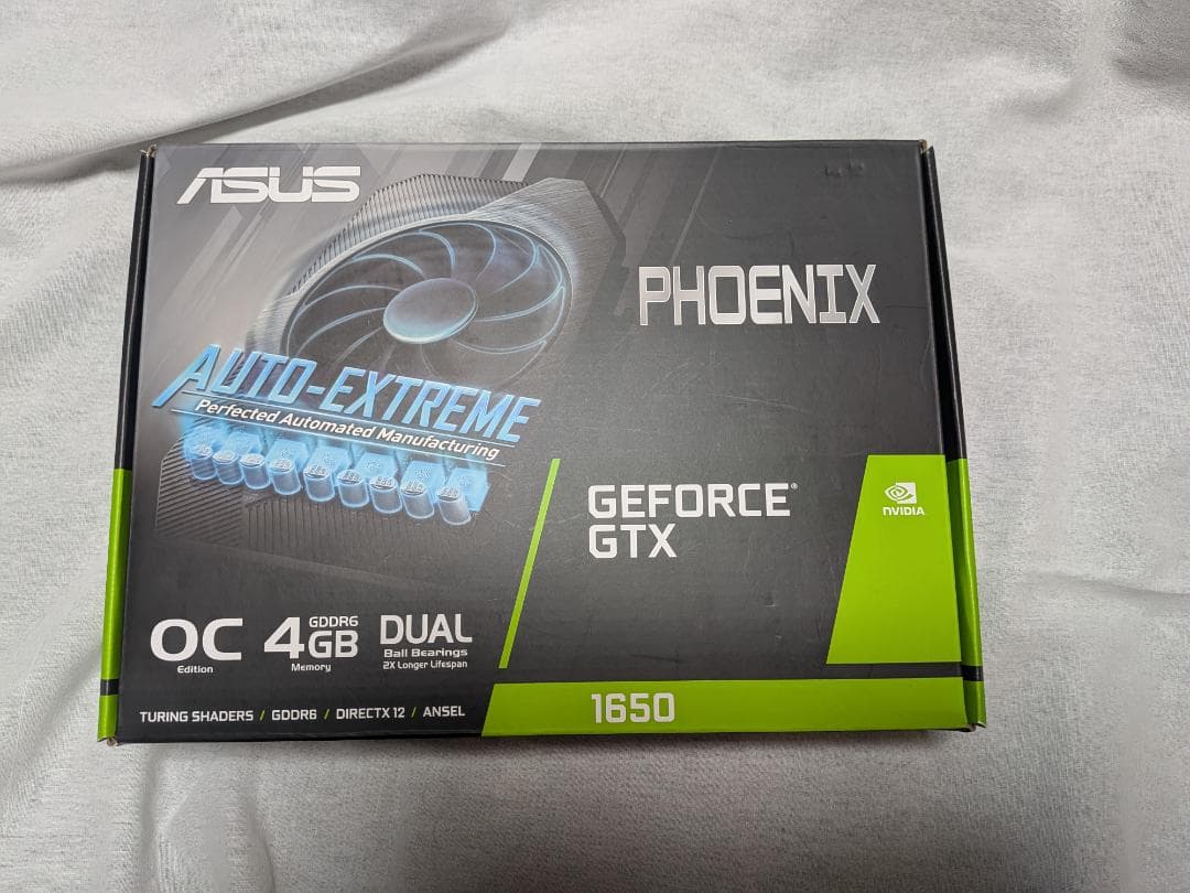 [中古] ASUS GeForce GTX 1650 Amazon | ASUS NVIDIA® GeForce GTX 1650 搭載ビデオカード OC edition