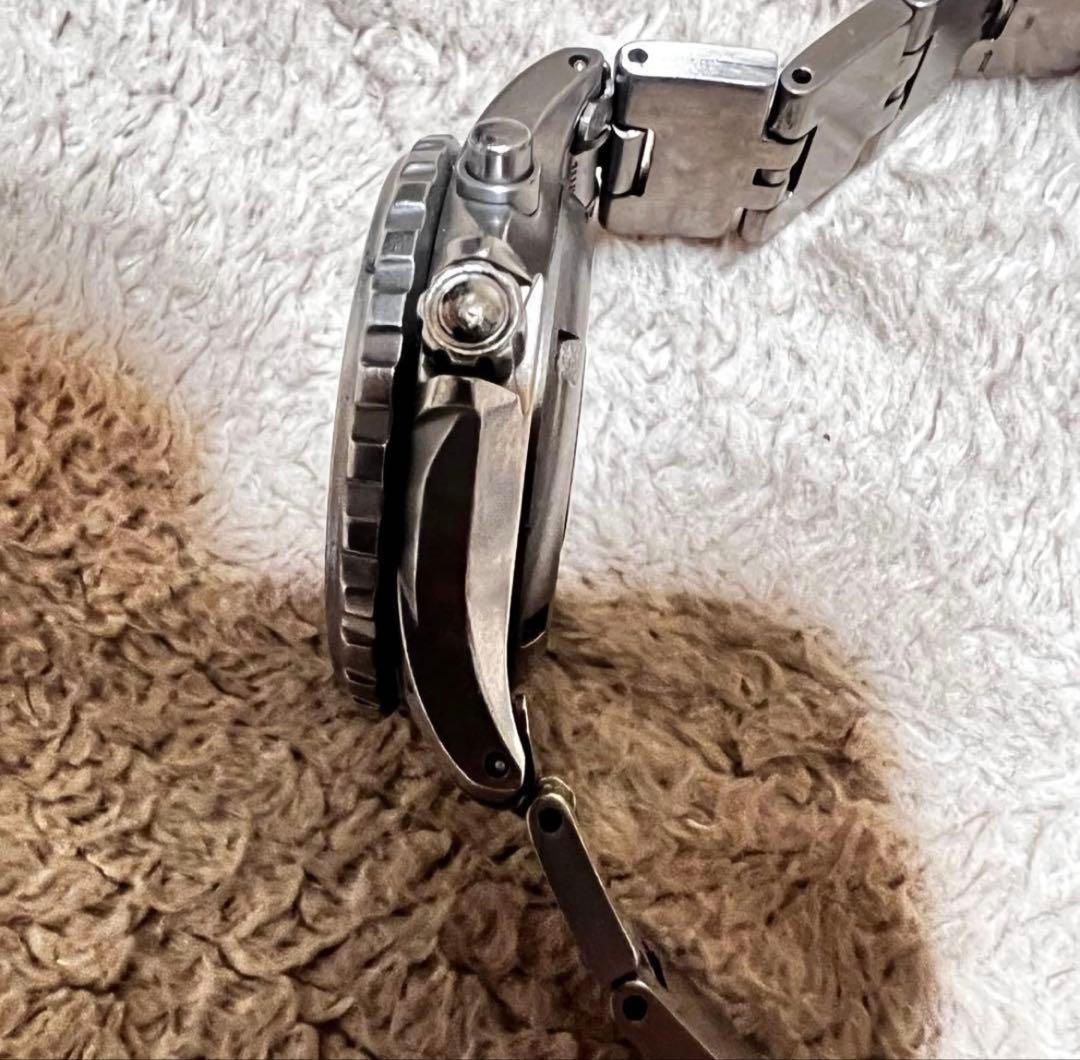 希少 ビンテージ品 スキューバダイバー チタニウム トロピカルダイヤル