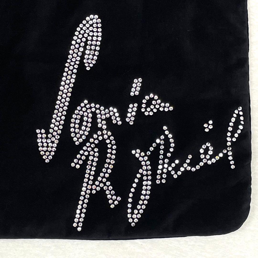 ソニアリキエル SONIA RYKIEL トートバッグ ラインストーンロゴ - メルカリ