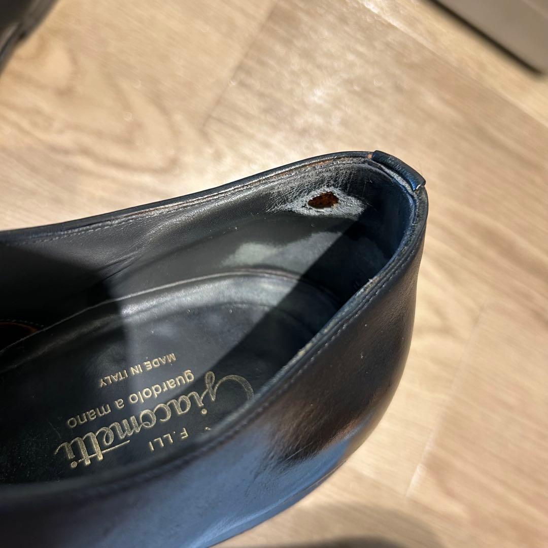 F.LLI Giacometti / オックスフォードプレーントゥ 41 - メルカリ