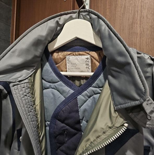 Sacai サカイ 22AW Nylon Twill Mix Blouson - メルカリ