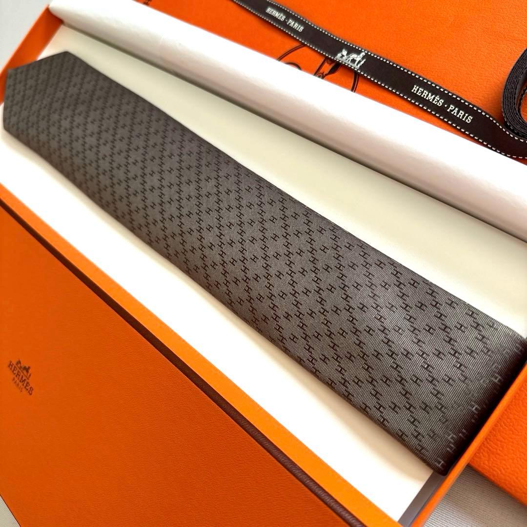 yuzukozu♡出品エルメス ネクタイ 《ニューH》 新品 未使用