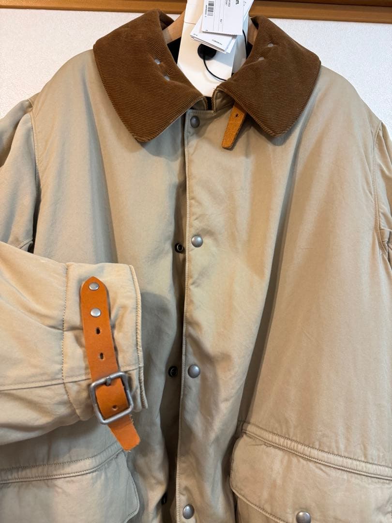 visvim BLACK KITE COAT BEIGE - メルカリ