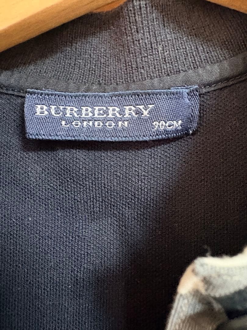 BURBERRY 半袖ポロワンピース 90cm - メルカリ