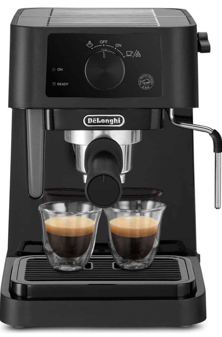 De'Longhi EC235J-BK(ブ ラック) エスプレッソマシン デロンギ（DeLonghi） エスプレッソ・カプチーノメーカー スティローザ