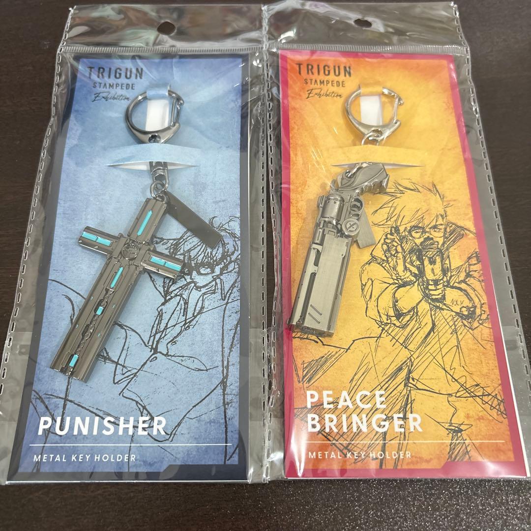 トライガン展 TRIGUN メタルキーホルダー ピースブリンガー