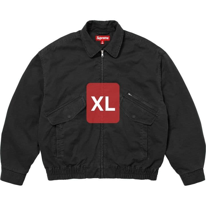 Supreme Hooded Utility Jacket Black XL - メルカリ
