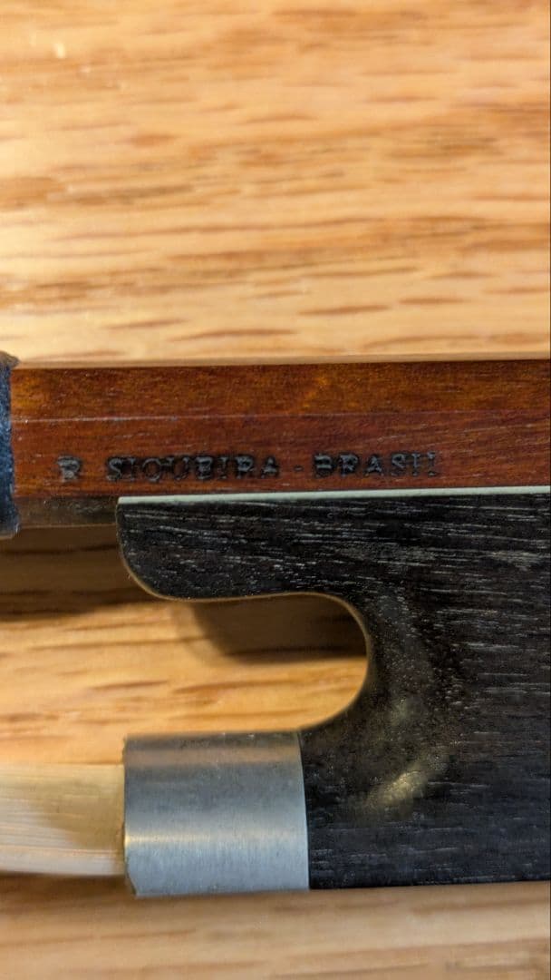 r*9様 バイオリン 弓 R. Siqueira SIQUEIRA Silver L'ARCHET バイオリン弓 【シケイラ シルバー ラルシェ