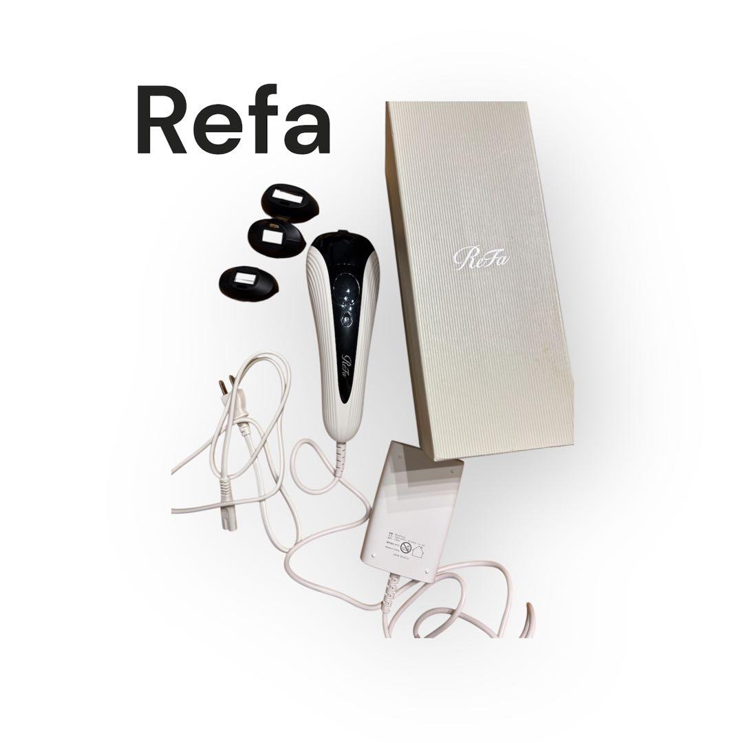 ReFa 脱毛器 エピゴー本体と3つのカートリッジ付き　美品　２４時間以内発送 ReFa（リファ） リファエピ ゴー & 延長保証書 セット 光美容器 ムダ毛