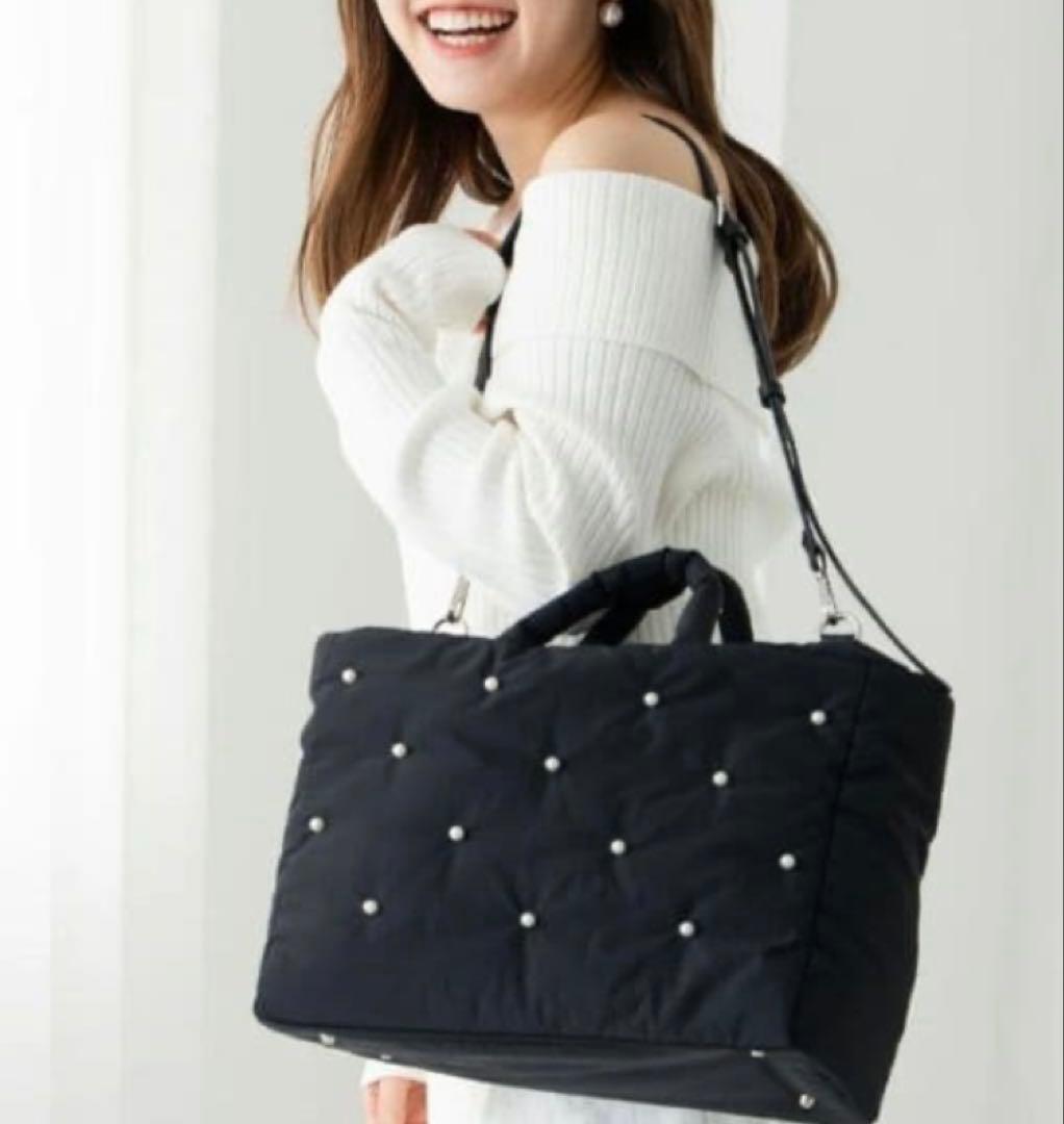 最終価格　EVOL×shihoコラボ パールバッグ EVOL×shihoコラボバック再販決定！11/19(水)発売スタート！ - EVOL