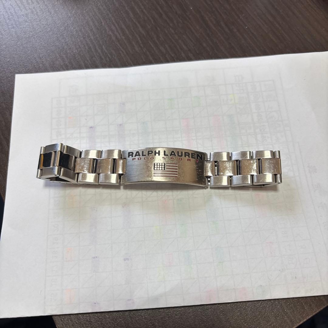 Ralph Lauren ステンレスブレスレット Ralph Lauren トグルチェーン ブレスレット (Ralph Lauren