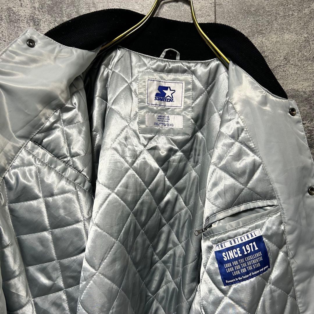 90s スターター NFL レイダース スタジャン XXL シルバー 長瀬智也