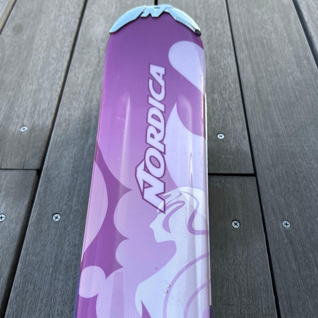 ノルディカ 紫色 152cm 女性用 スキー板 - メルカリ