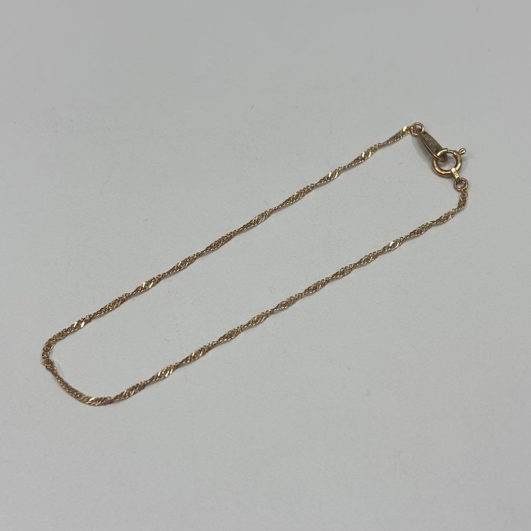 ete K10YG スクリューチェーン ブレスレット - メルカリ