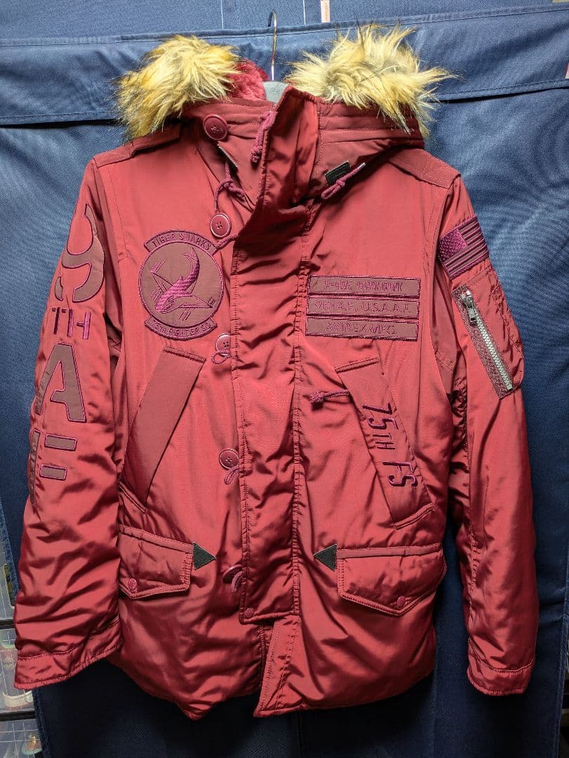 【美品】AVIREX N-3B タイガーシャーク Mサイズ バーガンディ 楽天市場】SH／N-3B タイガー シャーク／N-3B TIGHER SHARK