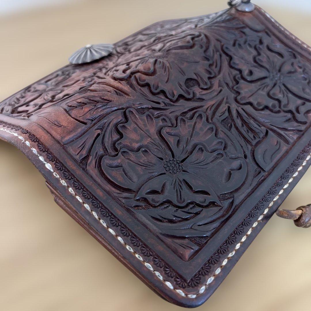 《大和工房　フルカービング長財布》 最終大幅値下からのプライスレス