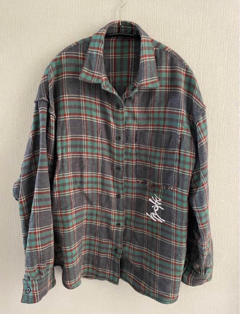 hyakki フランネルチェックシャツ 常田大希着 - メルカリ