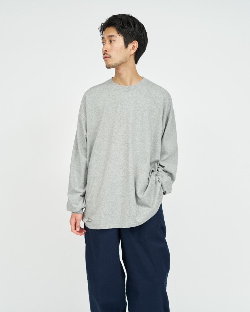 フレッシュサービス 2-PACK CORPORATE L/S H.GRAY L FreshService / フレッシュサービス | 2-PACK CORPORATE L/S TEE