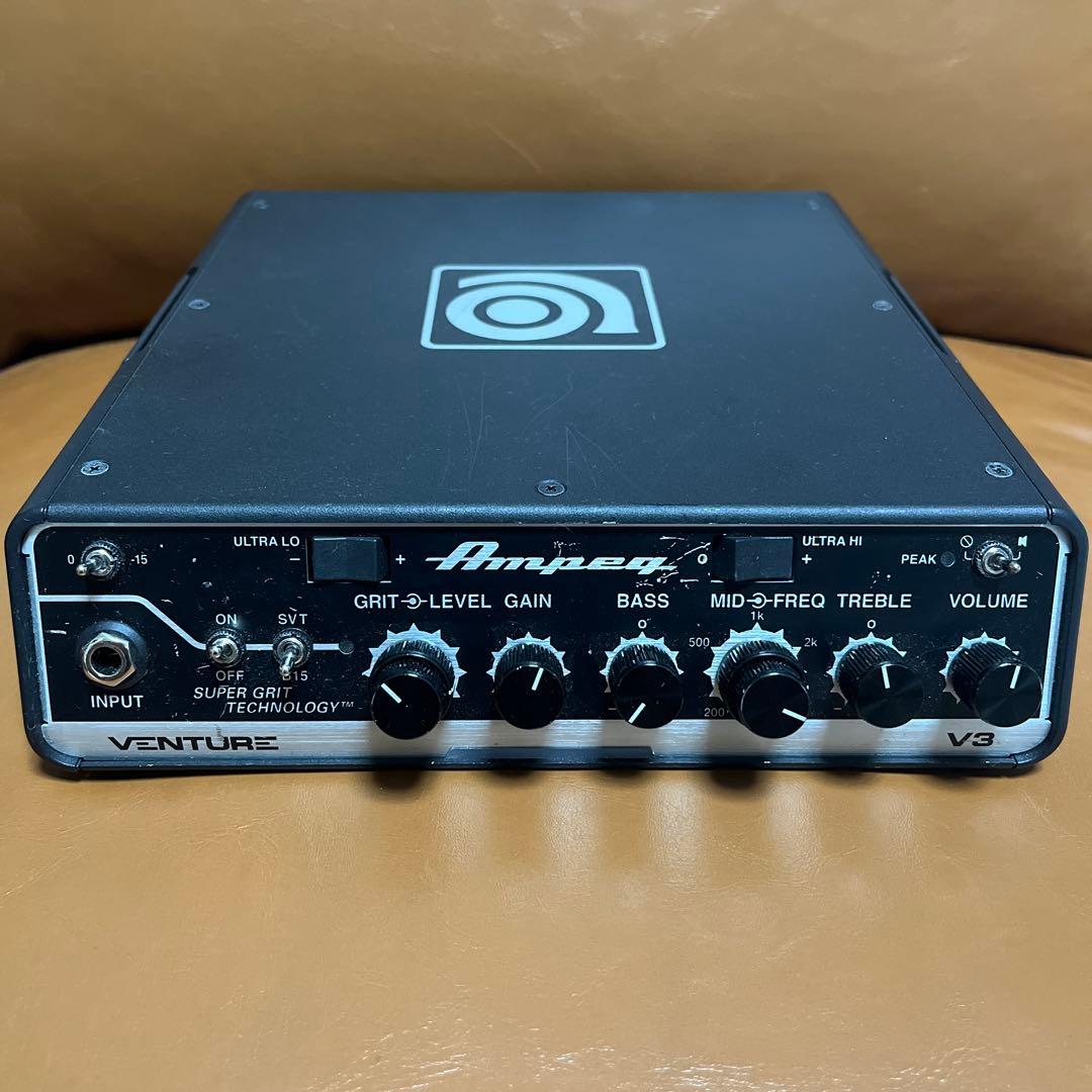 Ampeg VENTURE V3 ベース用アンプ Ampeg アンペグ Venture V3 ベースアンプ ヘッド(小型で軽量なVenture