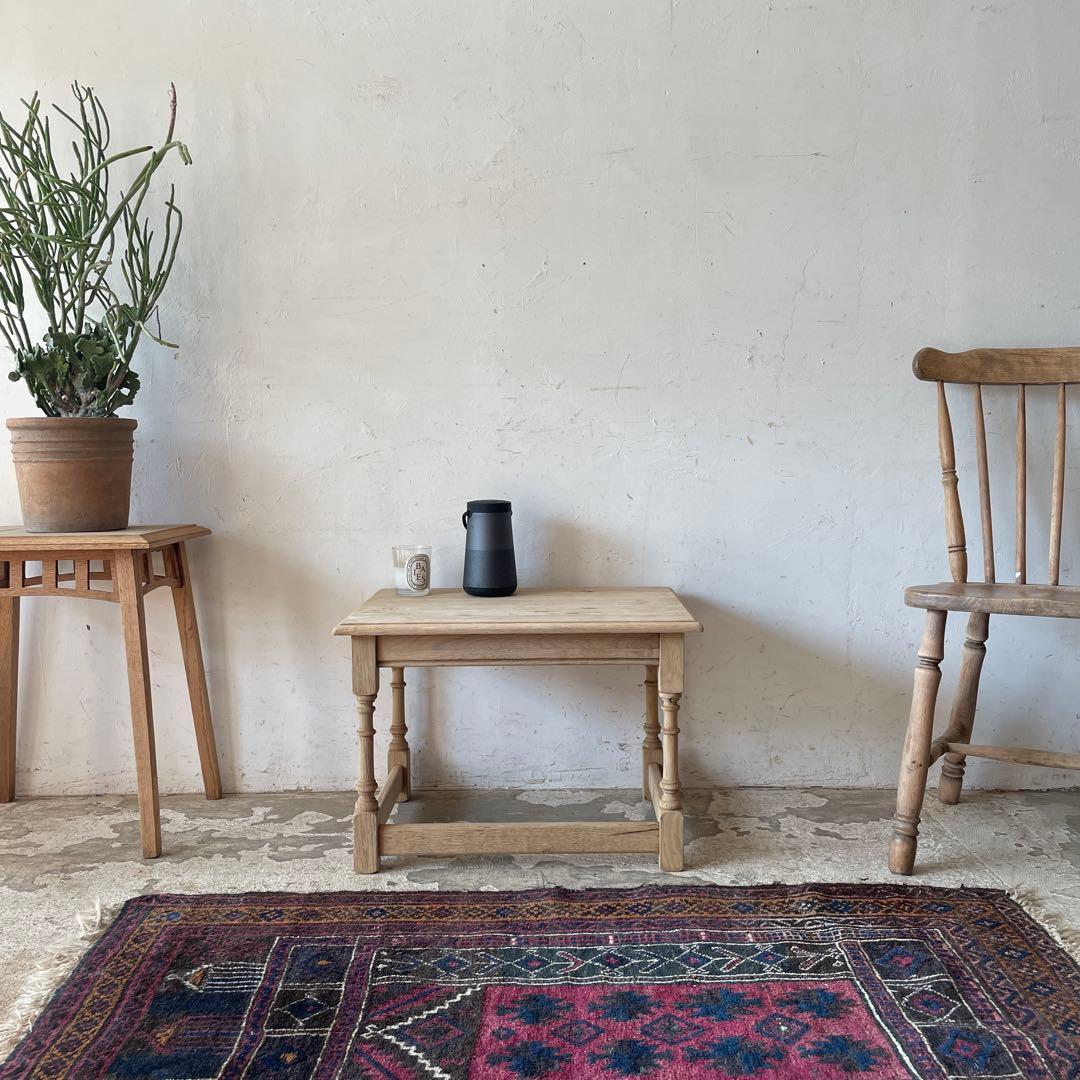 ucサイドテーブル ベッドサイドテーブル　大　剥離 vde-kh-001.jpg