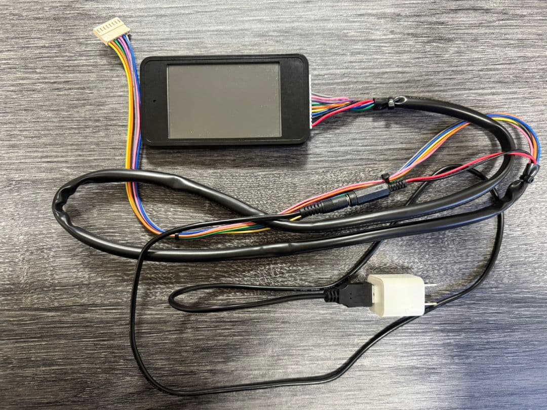 IPS液晶搭載パチスロ専用タッチパネル式データカウンター ブラック 黒