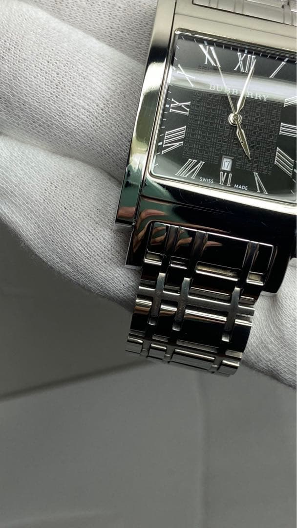 稼働 Burberry バーバリー メンズ クオーツ腕時計 電池新品 - メルカリ