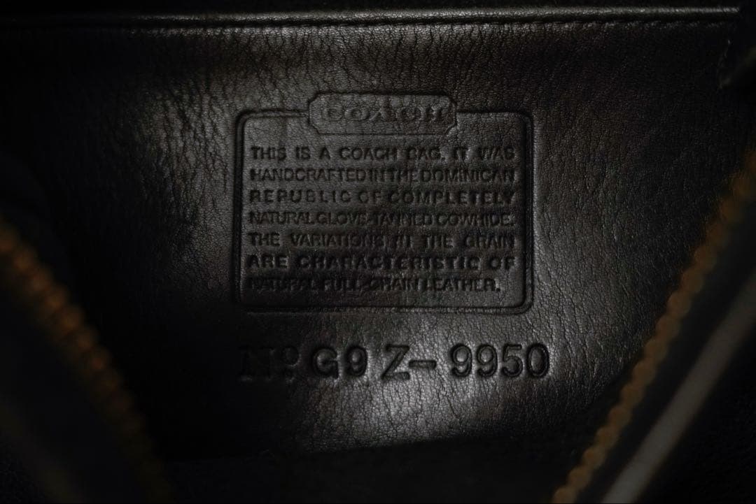 90's OLD COACH オールドコーチ 9950 ゴールド金具 ショルダー - メルカリ