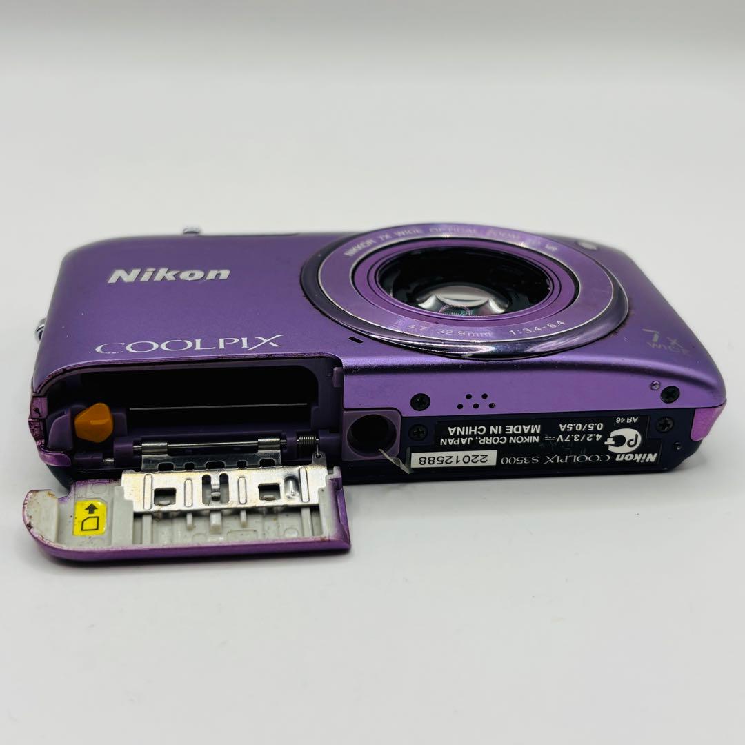 動作確認済み Nikon COOLPIX S3500 デジタルカメラ - メルカリ