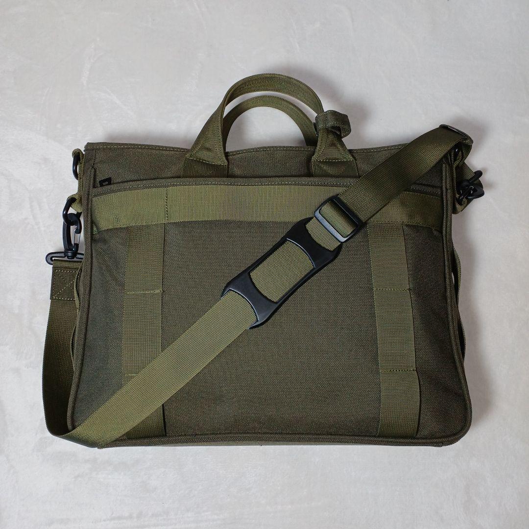 極美品SAC's Bar ミリタリーショルダー、ト―トバッグ A4 OD