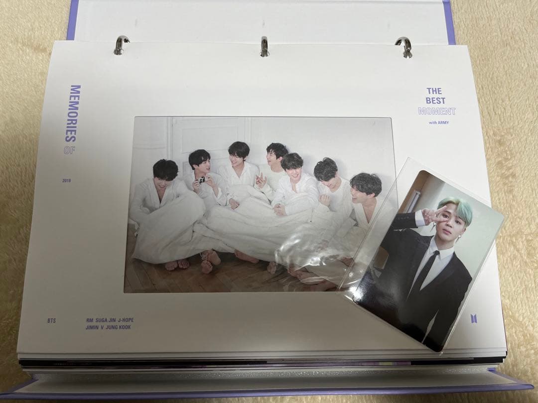 美品】【トレカ付き】BTS memories 2018 ジミン トレカ - メルカリ