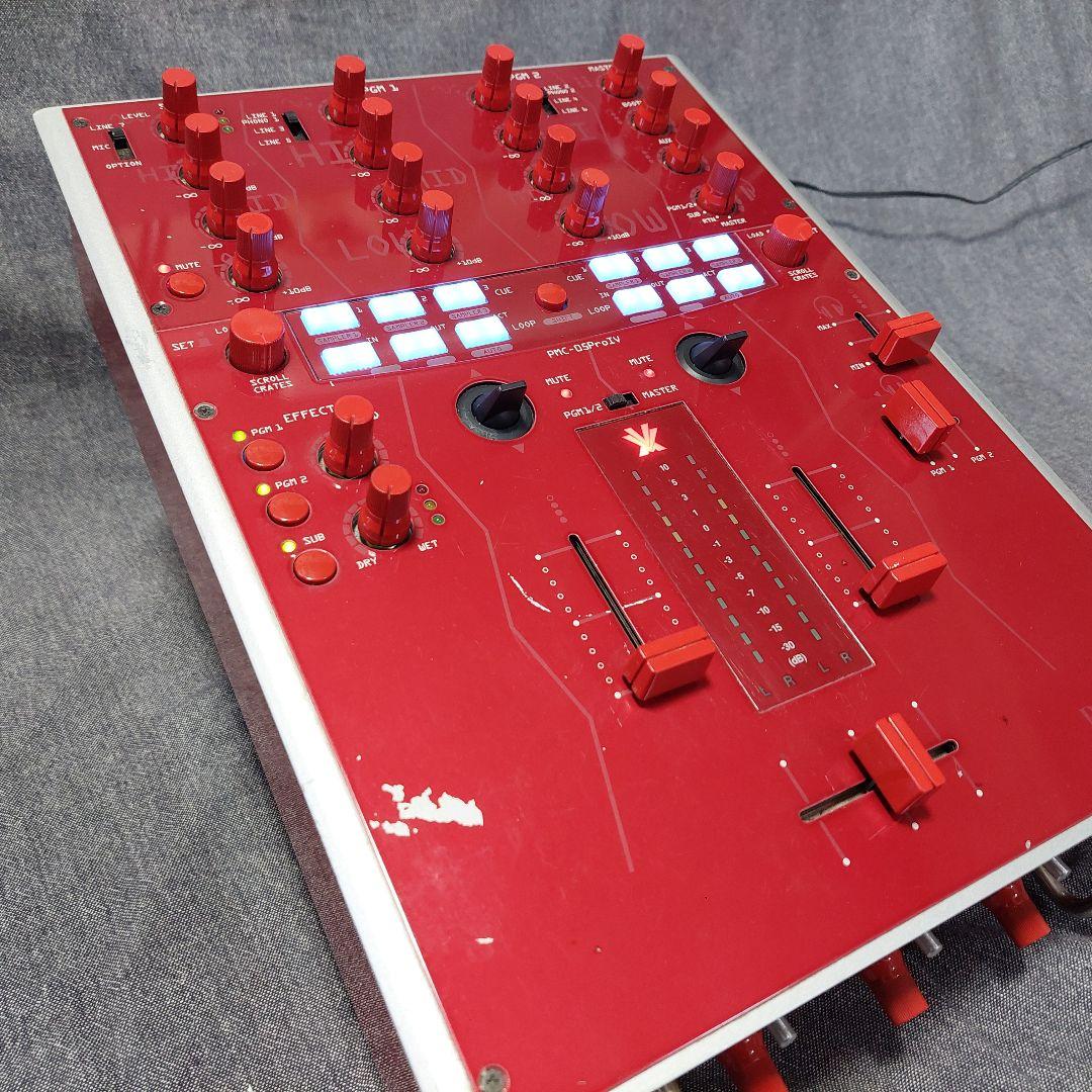 【動作確認済】Vestax PMC-05ProIV DJミキサー 赤 希少色 REVIEW: Vestax PMC-05 Pro IV Mixer