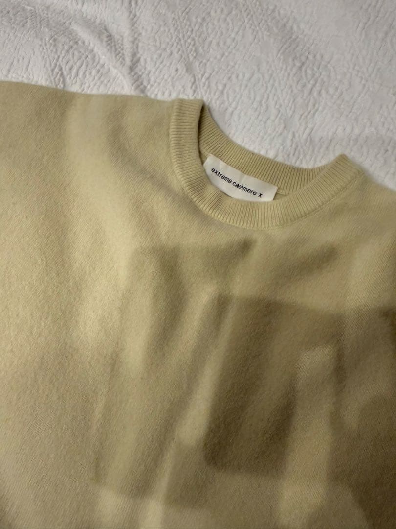 extreme cashmere カシミヤニットオーバーサイズ extreme cashmere（エクストリームカシミア）