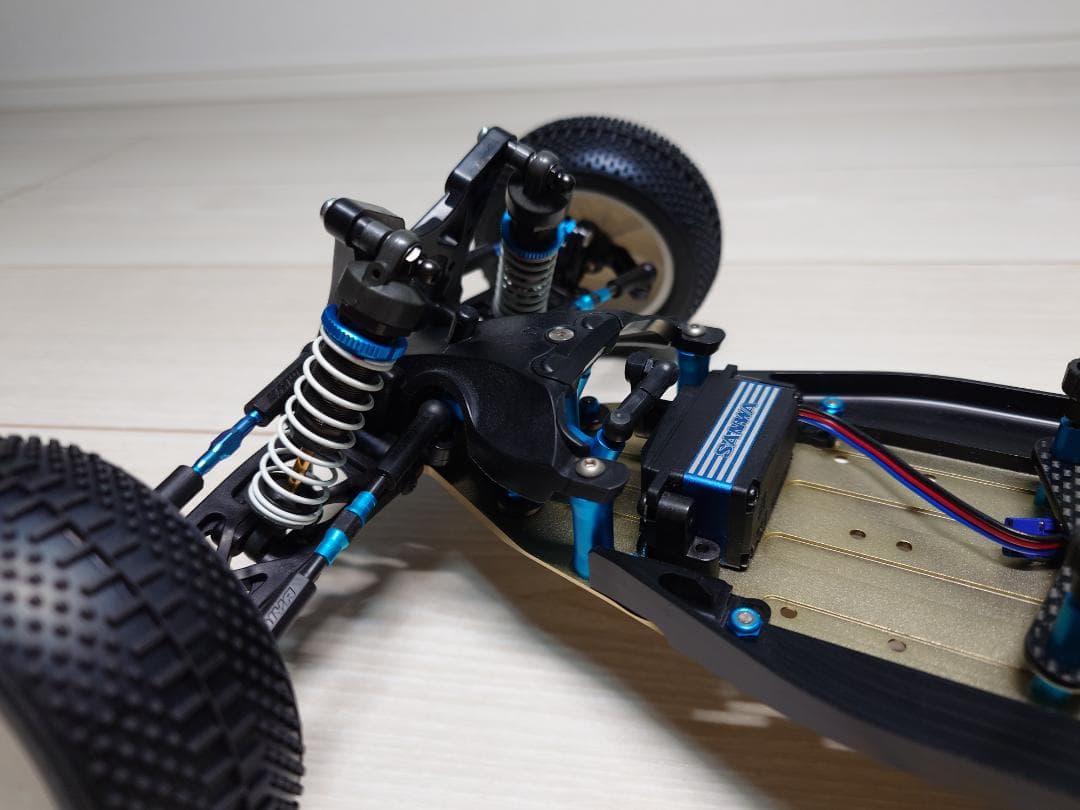 ☆未走行·タミヤ・ザハーク・TRF201 XR アルミロワデッキセット